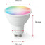 Caliber Wifi LED GU10  Cool+Warm White +RGB  HBT-GU10