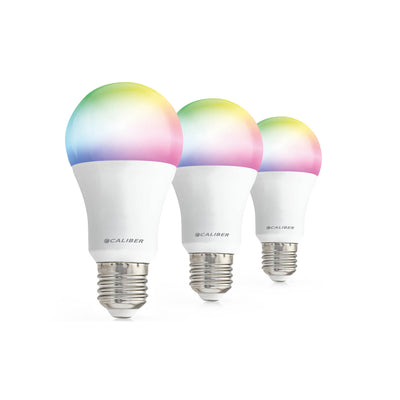 Caliber »Smart WLAN LED Lampen Dimmbar 9W HBT-E27-3PACK