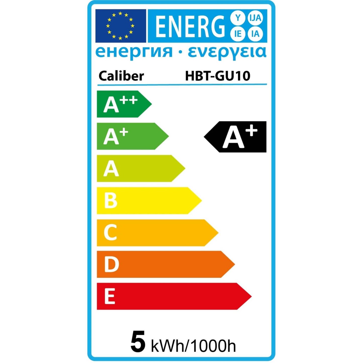 Caliber 3x GU10 RGB+CCT  HBT-GU10-3PACK