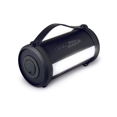 Caliber Tragbarer Outdoor-Bluetooth®-Lautsprecher HPG523BTL mit LED-Beleuchtung und eingebauter Batterie
