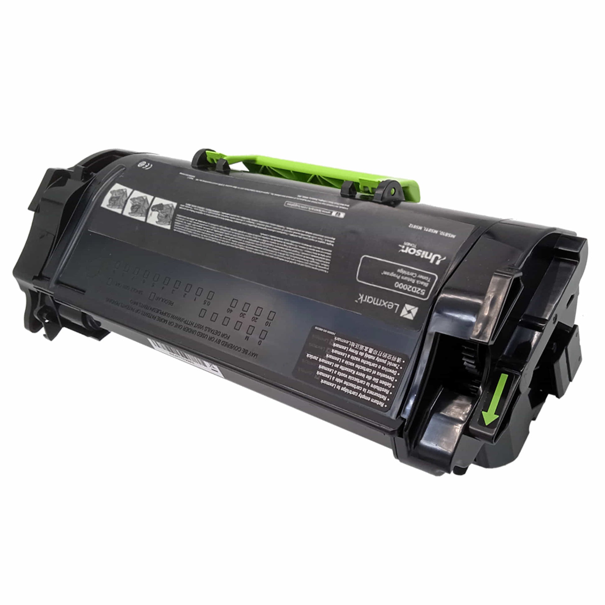 Original Toner Lexmark 52D2000 | 522 Farbe: Schwarz ca. 6.000 Seiten für Lexmark MS 810/MS811/MS812/B2865 Serien wb