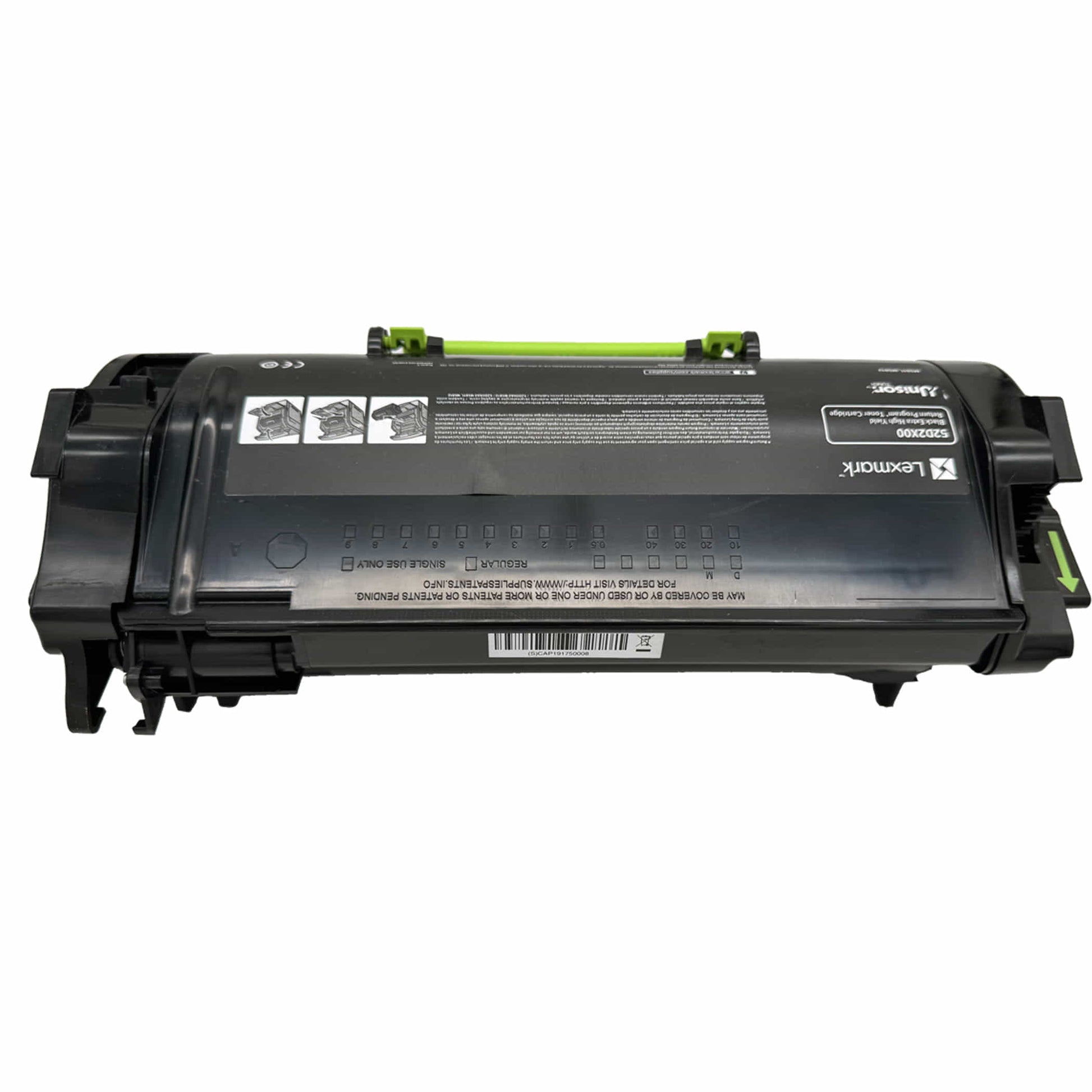 Original Toner Lexmark 52D2X00 / 522X Farbe: Schwarz ca. 45.000 Seiten für Lexmark MS  811 und MS 812 Serie wb