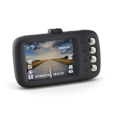 Caliber Dashcam mit 3-Zoll-Bildschirm und 3,0-Megapixel-Kamera – Schwarz (DVR225ADUAL)