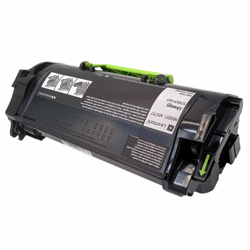 Original Lexmark Toner 53B0HA0 Farbe: Schwarz ca. 25.000 Seiten für MS 817 | 818 | MX 717 Serie