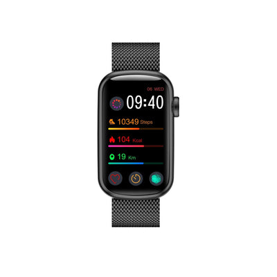 Smartwatch Garett Wave RT black, steel