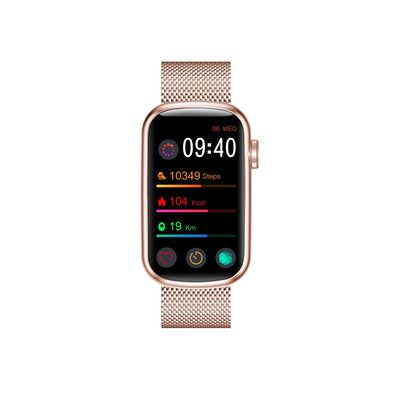 Smartwatch Garett Wave RT gold, steel