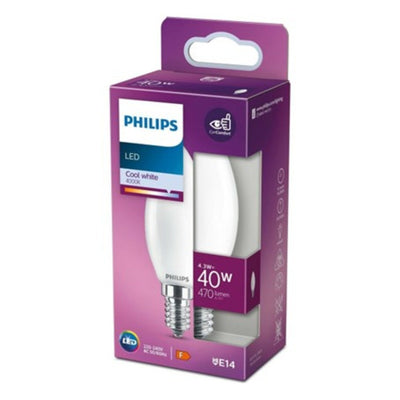 Philips Lighting LED EEK A++ (A++ - E) E14 5W = 40W Kaltweiß (Ø x L) 35mm x 35mm
