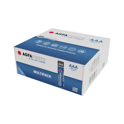 AgfaPhoto Power LR03 Micro (AAA)-Batterie Alkali-Mangan 1.5 V 100 St.