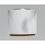 2 x Flammino Design-Tischkamin aus Marmor Look Flammino Premium Ethanol-Kamin Set 2 Stk