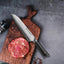 Devil's Hole® Damastmesser Santokumesser Schwarz