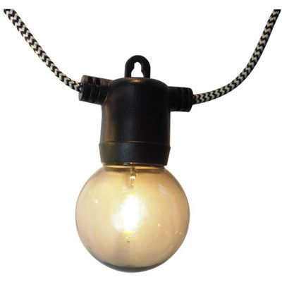 Avide Outdoor-Lichterkette, AOS10LE40BRL-WW, 5m WW erweiterbar