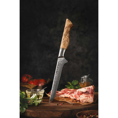 Devil's Hole® Bergahorn Damastmesser Ausbeinmesser 6,0 Zoll