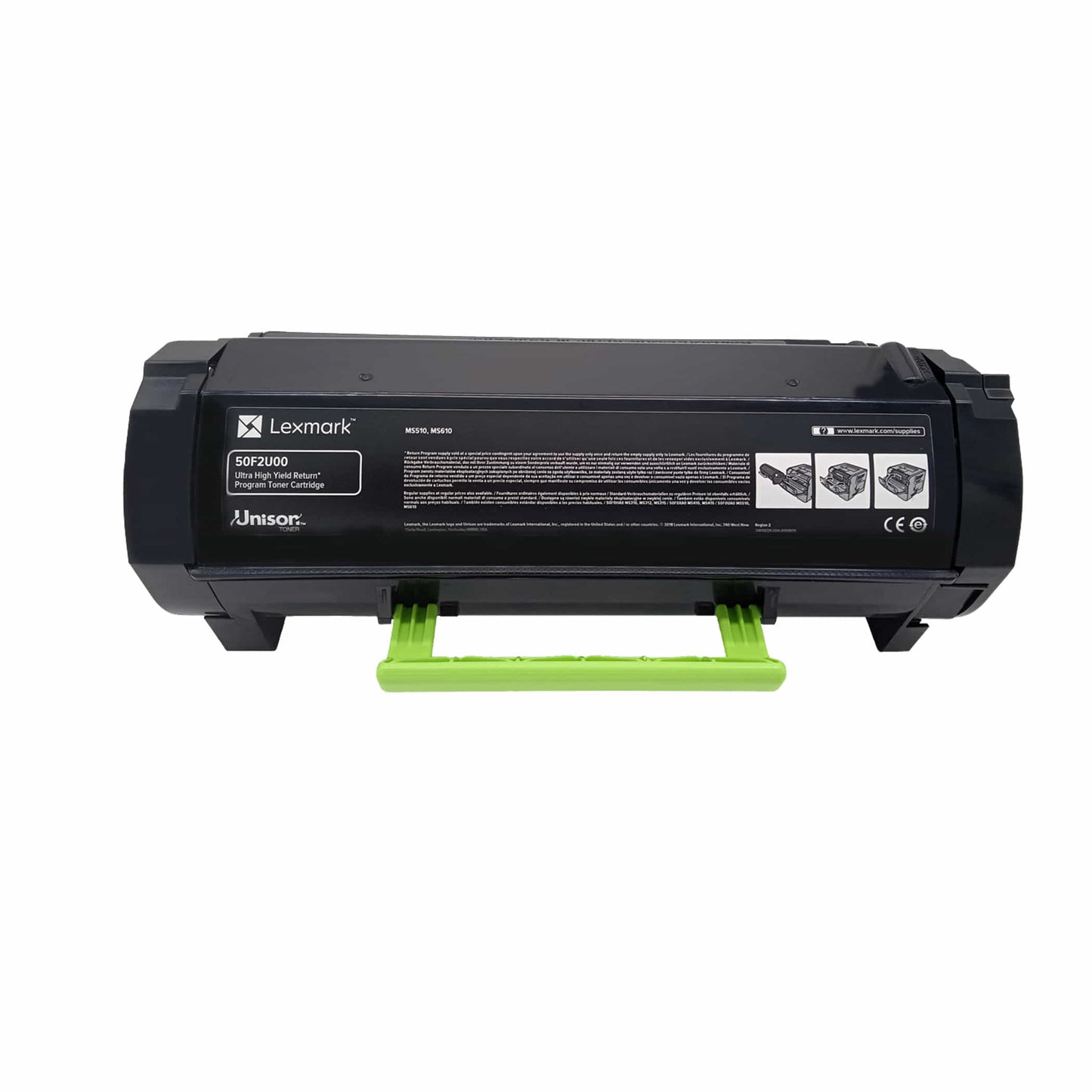 Original Lexmark Toner 56F2U00 Farbe: Schwarz ca. 25.000 Seiten für: MS 520 | 521 und MS 620 | 621