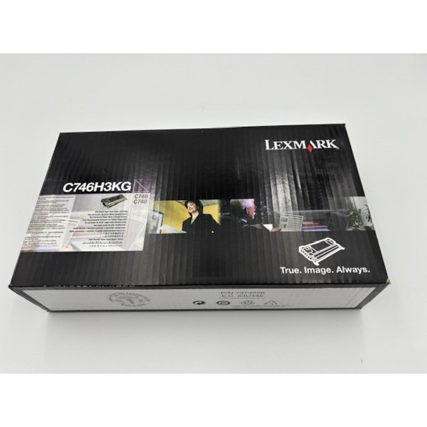 Original Toner Lexmark C746H3KG, Schwarz, ca. 12.000 Seiten