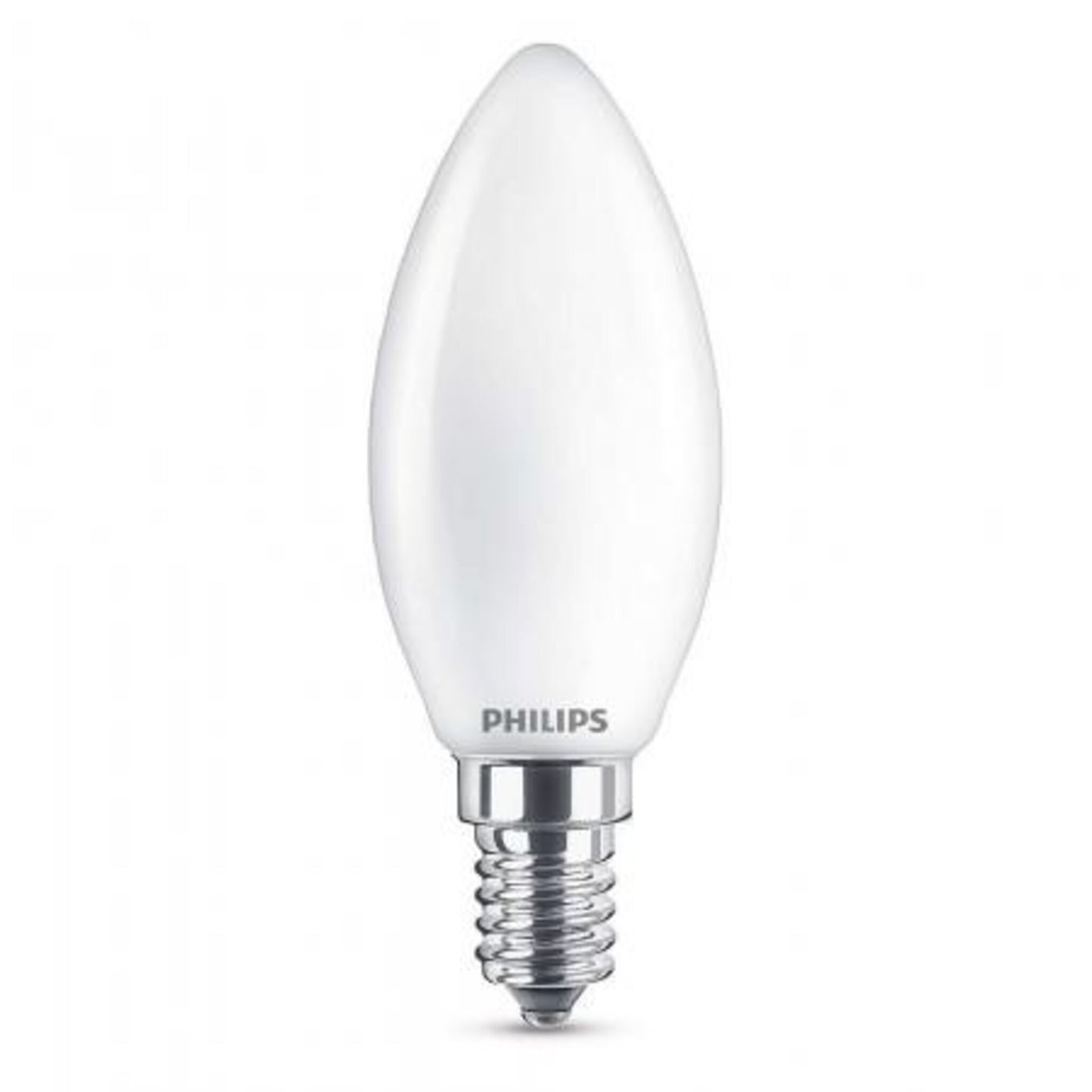 Philips E14 LED Classic Kerzenlampe 4.3W wie 40W Matt 2700K