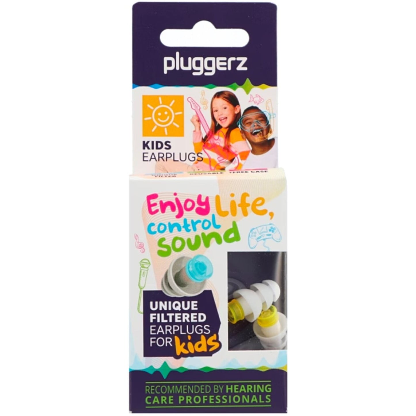 Pluggerz Enjoy KIDS - Ohrstöpsel für Kinder