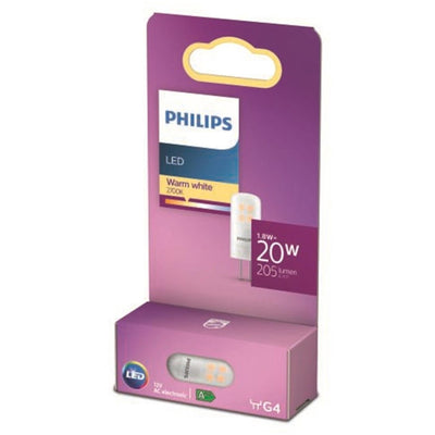 Philips LED Lampe G4/1,8W(20W) 205 lm 2700 K warmweiß 12V