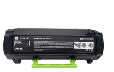 Original Lexmark Toner 60F2000 | 602 Farbe: Black ca. 2.500 Seiten für MX 310 | 410 | 510 | 610 | 611 Serie