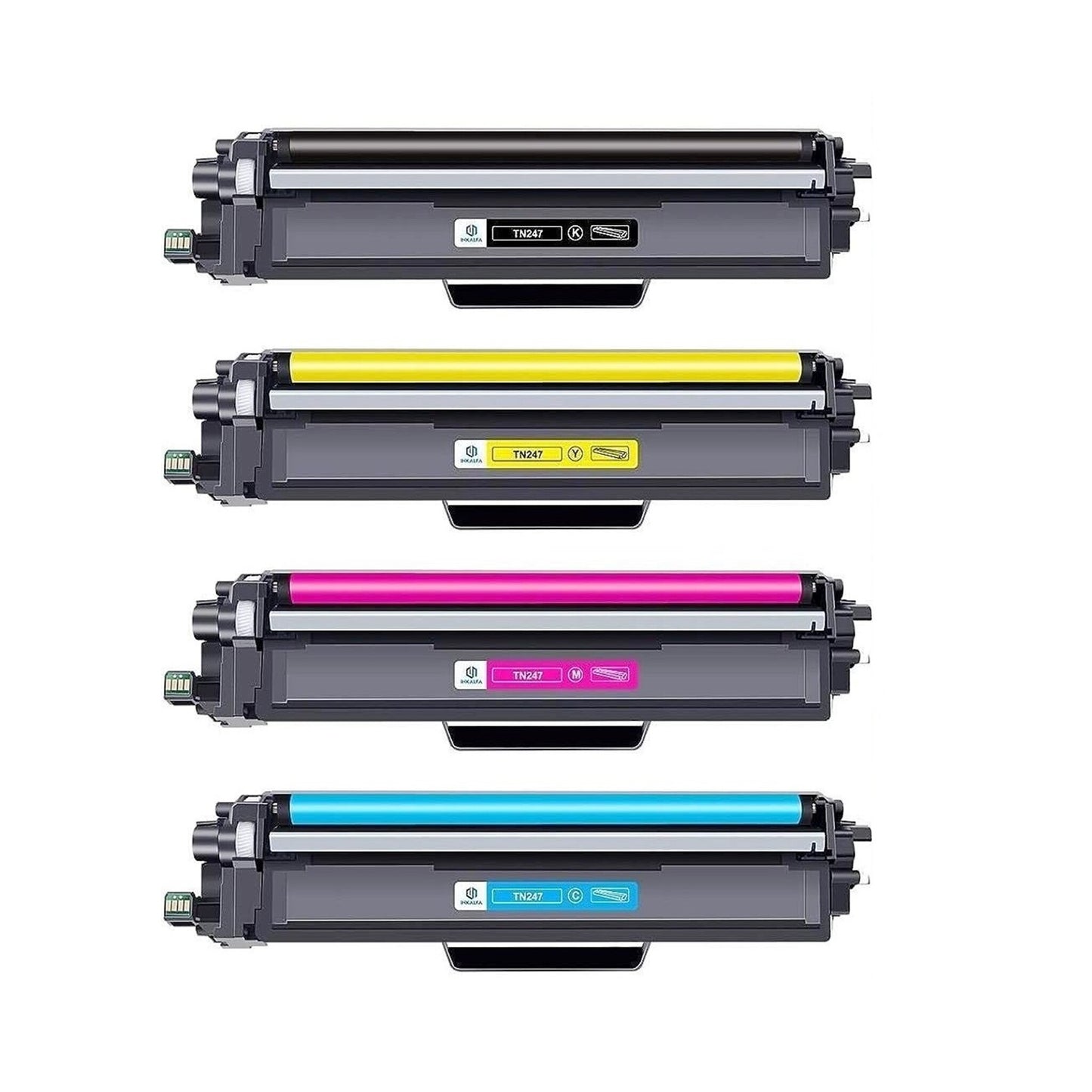 Kompatibel Multipack Brother TN-243CMYK (TN247CMYK) Toner Cartridge, Black, Cyan, Magenta, Yellow