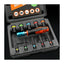 5 Magnet Driver®-Hülsen + 5 verlängerte Bits PH0, PH1, PH2, PH3 und SQ2 + Micaton-Griff