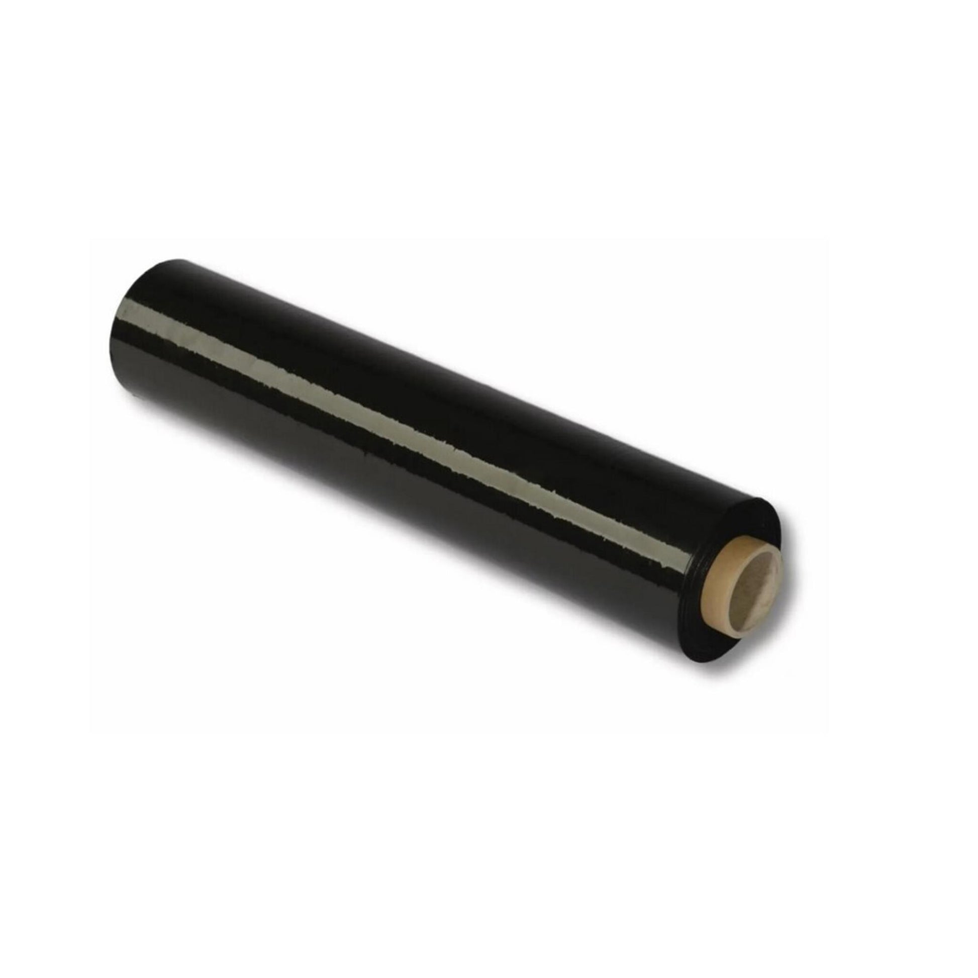 6x Stretchfolie 20µm B.500mm L.300m 3Schicht schwarz 6RL/VE