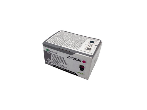 Lexmark Original Toner 70C0X30 (700X3)  Farbe: Magenta ca. 4.000 Seiten für CS 510 Serien