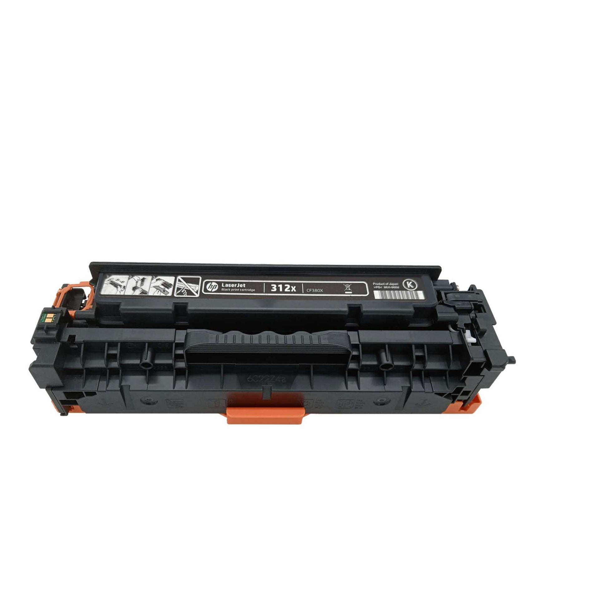 Original Toner HP 312X schwarz (CF380X) Farbe: Schwarz ca. 4.400 Seiten für Color LaserJet Pro MFP M 476 wb
