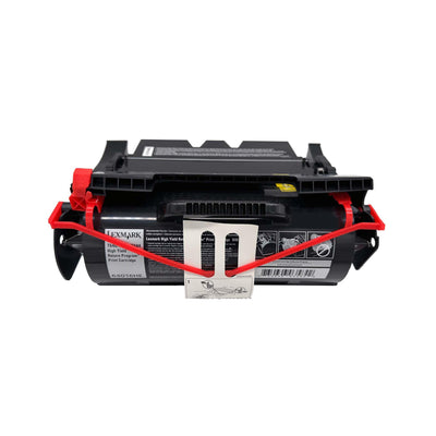 Original Toner Lexmark  64016HE / T 640 Farbe: Schwarz ca. 21.000 Seiten für Lexmark T 640 / T 642 / T 644 usw. white box