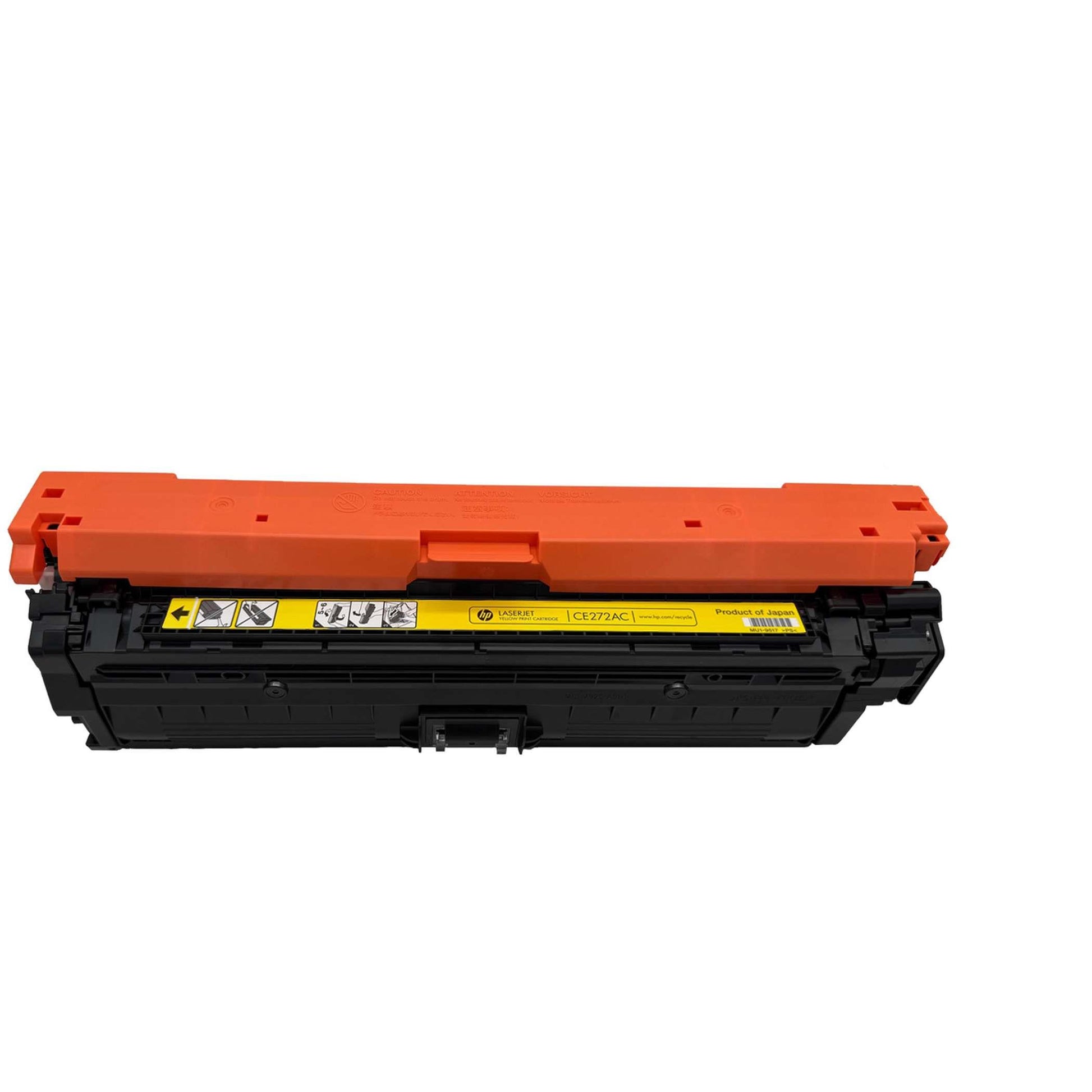 Original Toner HP CE272A / 650A Farbe: Yellow ca. 15.000 Seiten für Color LaserJet Enterprise CP 5525 Serie usw. wb