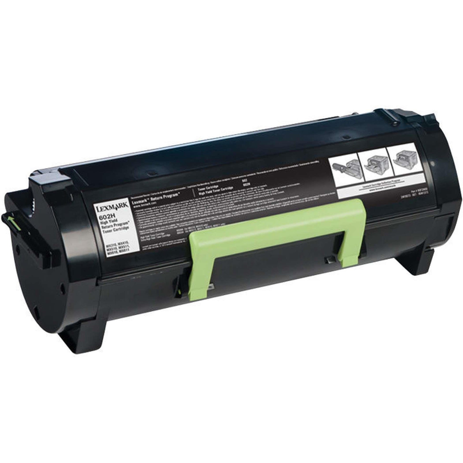 Original Toner Lexmark 60F2H00 / 602H (entspricht 60F2H0E) Farbe: Black ca. 10.000 Seiten für MX 310/410/510/610/611 Serien wb