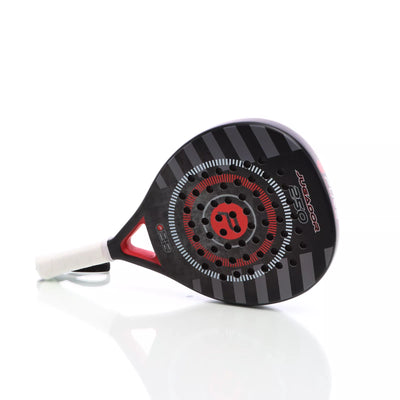 Padelracket Jugador 250  Schwarz/Rot  354 Gramm Pure2Improve