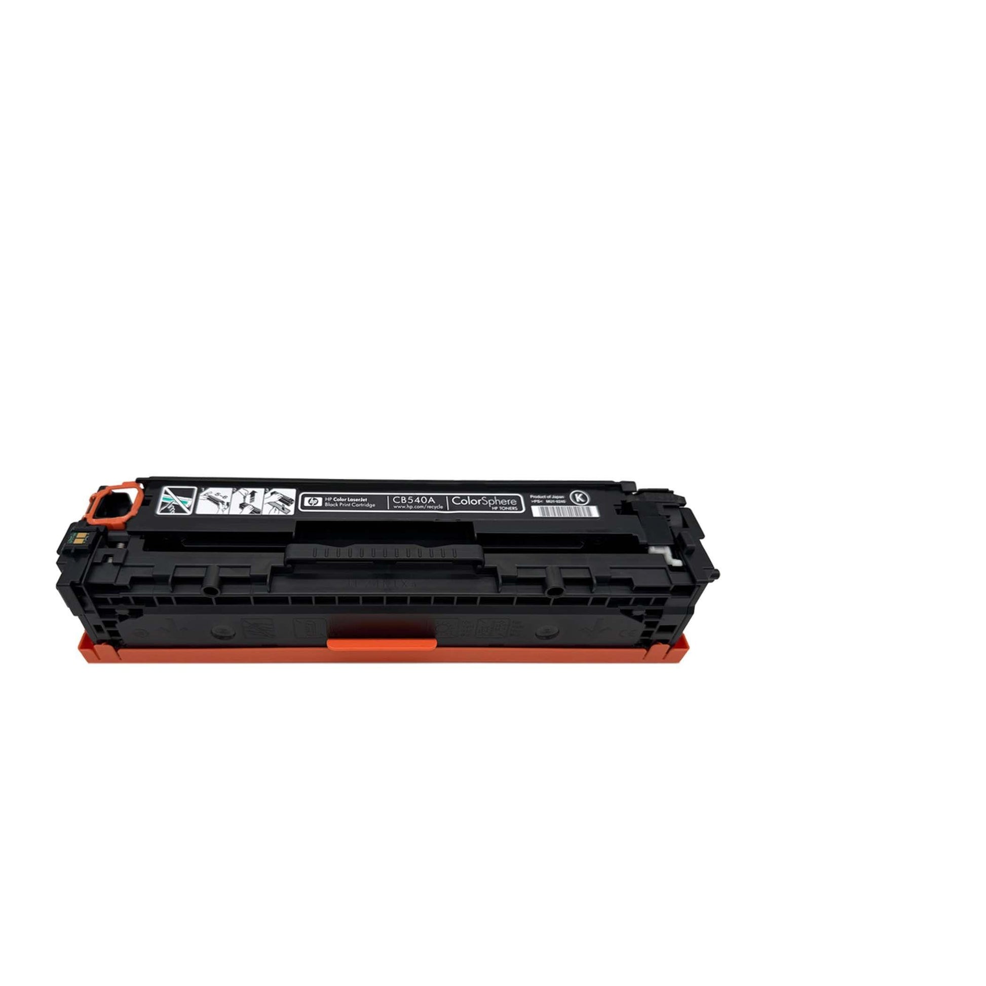 Original Toner HP 125a CB540A | Farbe: Schwarz ca. 2.200 Seiten für HP Color LaserJet CP 1215 |1515 Serie usw. wb