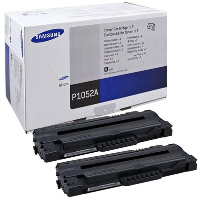 HP (Samsung) Original Toner SV 115 (MLT-P1052A/ELS) Doppel-Pack Farbe: Schwarz 2 x 2.500 Seiten für ML-1910/1915/2525/2525W/2540/2545