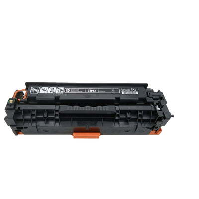 Original HP Toner 304A (CC530A) Farbe: Schwarz ca: 3.500 Seiten für HP Color LaserJet CP2025 und CM2320 Serien