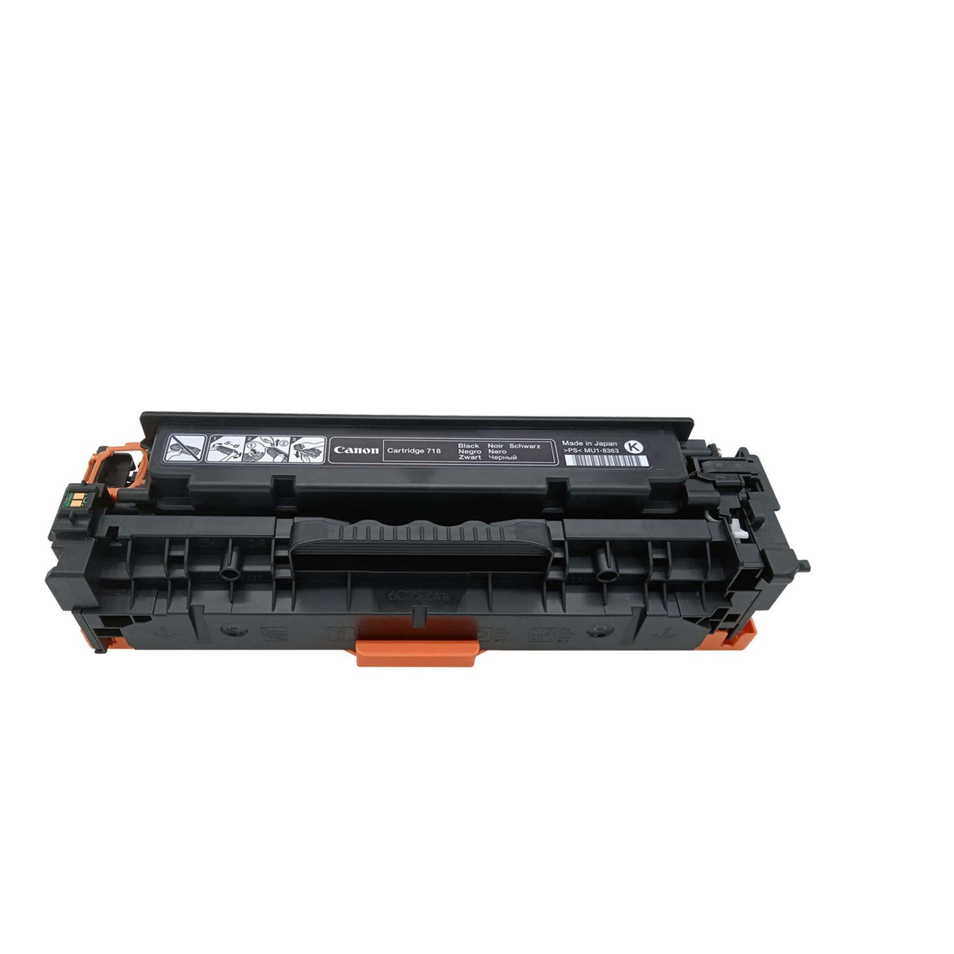 Canon Original 718BK (2662B002) Toner Farbe: Schwarz ca. 3.400 Seiten für i-SENSYS LBP 7200|7210|76xx Serie usw. white box