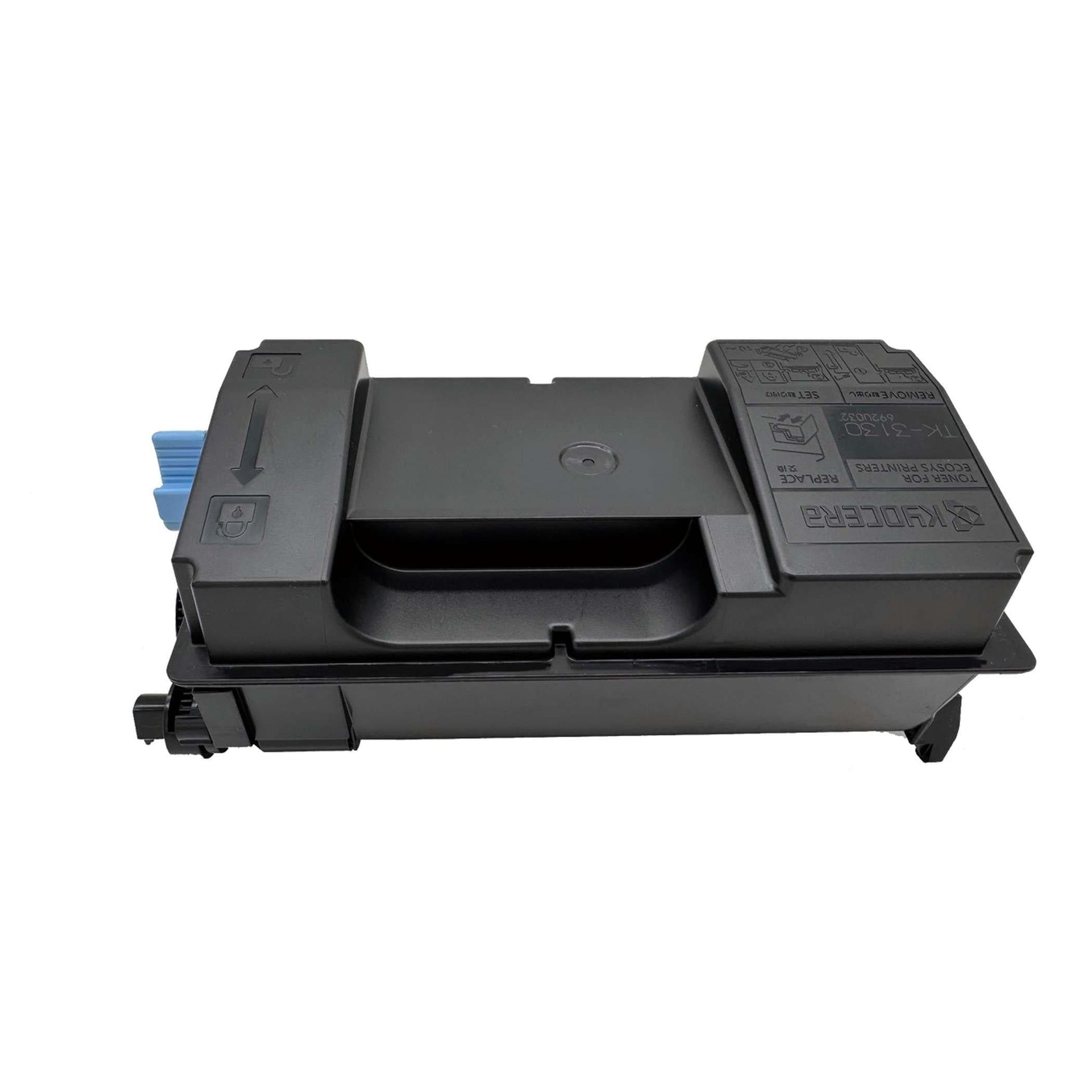 Original KYOCERA TK-3130 Toner (1T02LV0NL0) Farbe: Schwarz für 25.000 Seiten für Ecosys M3550/M3560/ und FS-4200/4300 usw. white box