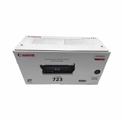 Original Canon 723BK Toner (2644B002) Farbe: Schwarz ca. 5.000 Seiten für Canon i-SENSYS LBP-7750CDN | Lasershot LBP-7750CDN | Satera LBP-7750CDN
