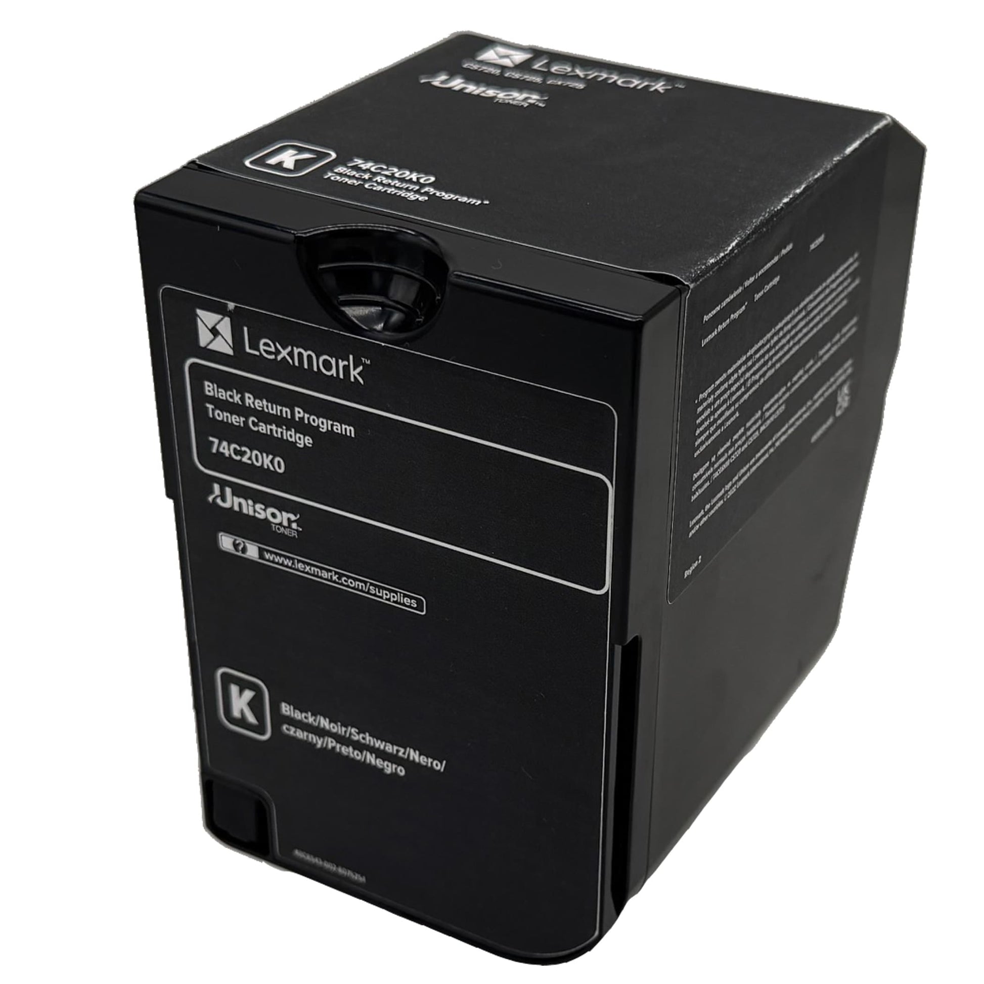 Original Lexmark Toner 74C20K0 Farbe: Schwarz ca. 3.000 Seiten für CS 720 | CS 725 | CX 725 Serie