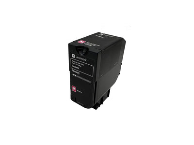 Lexmark Original Toner 74C2HME Farbe: Magenta ca. 12.000 Seiten für CS725de I CS725dte I CX720 Serie wb