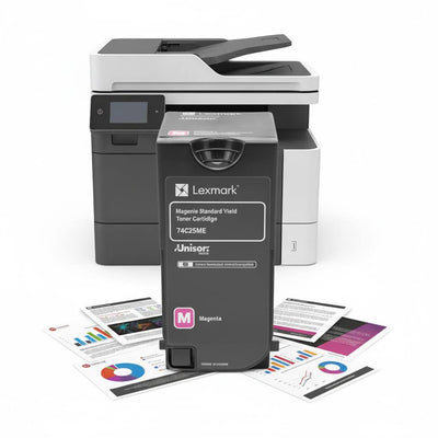 Lexmark Original Toner 74C2SME Farbe: Magenta ca. 7.000 Seiten für CS720de I CS725de I CX725de