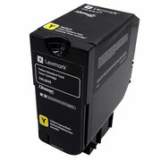 Lexmark Original Toner 74C2SYE Farbe: Yellow ca. 7.000 Seiten für CS720de I CS725de I CX725de