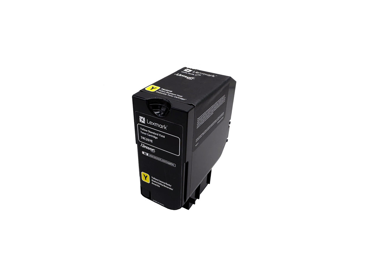 Lexmark Original Toner 74C2SYE Farbe: Yellow ca. 7.000 Seiten für CS720de I CS725de I CX725de wb