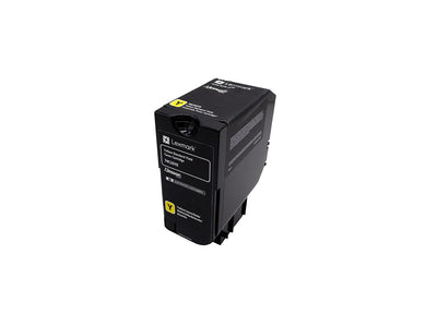 Lexmark Original Toner 74C2SYE Farbe: Yellow ca. 7.000 Seiten für CS720de I CS725de I CX725de wb