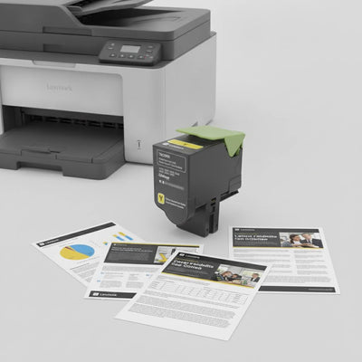 Original Lexmark Toner 78C2XY0 High Yield Farbe: Yellow ca. 5.000 Seiten für CS 421 | 521 | 622 | CX 421 | 521 | 622 | 625 Serie