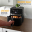 a-rival Heißluftfritteuse mit Waage Model AF 600 CW 1700 Watt airfryer