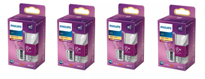Philips LED Filament Tropfen E27 warmweiß 1,4W = 15W EEK:F (Spektrum A-G)