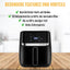 a-rival Heißluftfritteuse mit Waage Model AF 600 CW 1700 Watt airfryer