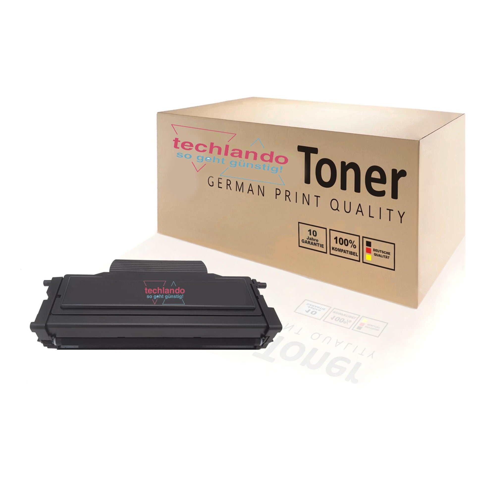 Techlando Green Toner REBUILD B222X00 Farbe: Schwarz ca. 6.000 Seiten für 'Lexmark B2236 und MB 2236 Serie