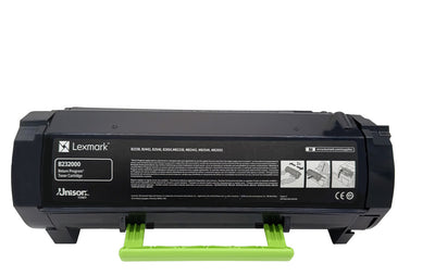 Original Toner Lexmark B232000 Farbe: Schwarz ca. 3.000 Seiten für B/MB 2338/2442/2546 usw. wb