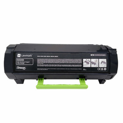 Original Toner Lexmark B242H00 Farbe: Schwarz ca. 6.000 Seiten für B 2442 und MB 2442 Serien usw. wb